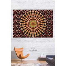 Vendini Mandala Duvar Örtüsü Duvar Halısı Wall Tapestry