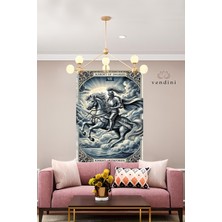 Vendini Tarot  Serisi Duvar Örtüsü Duvar Halısı Wall Tapestry