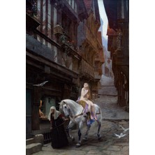 Vendini Lady Godiva Duvar Halısı/ Örtüsü ( Hikayesini Okumanızı Tavsiye Ederiz)