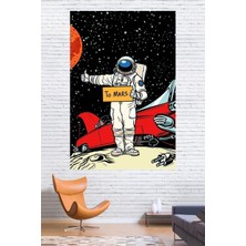 Vendini Mars Yolunda Duvar Örtüsü Duvar Halısı Wall Tapestry