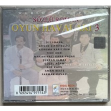 Sözlü Roman Oyun Havaları 3 CD