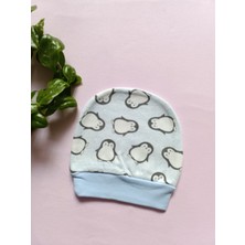 Minilka Bebe Minilkabebe Penguen Desen 3 Lü Bebek Zıbın Takım Mavi