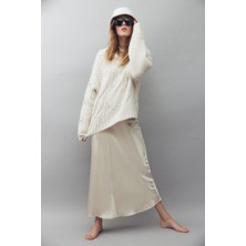 H&M Saç Örgüsü Kazak