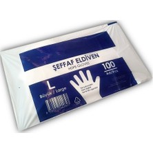 CPC Plastik Ambalaj Şeffaf Poşet Eldiven 300 Adet