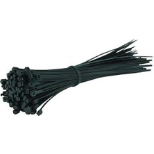 Tamflex 3.6 x 370 mm (37 cm) Siyah Renk Kablo Bağı Cırt Kelepçe