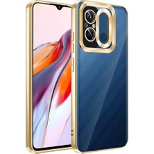 Roketcim Xiaomi Redmi 12C Kılıf Kamera Korumalı Logo Gösteren Omega Kapak