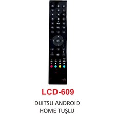 Çerçici Dijitsu Android Serisi Lcd-Led Tv Kumanda LCD-609