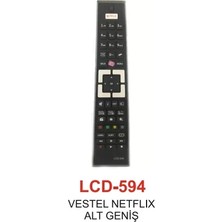 Çerçici Vestel Netflix Tv Kumandası  - LCD 594