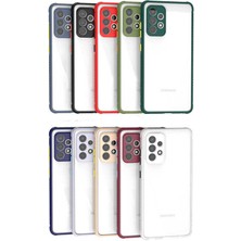 ZORE Samsung Galaxy A52 Kılıf ​​zore Kaff Kapak-Kırmızı