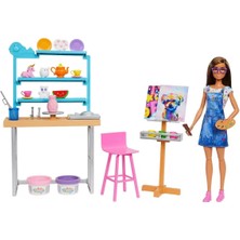 Barbie HCM85 Barbienin Sanat Atölyesi Oyun Seti