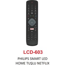 Çerçici Lg Netflix Prime Video Movies Tuşlu LCD Smart LED Tv Uzaktan Kumanda LCD-606