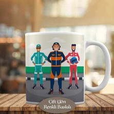 Asilmeydan Pistteki Pilot Arkadaşlar Kupa Bardak Hediyelik-70920