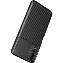 ZORE Vivo Y20S Kılıf Zore Negro Silikon Kapak-Lacivert