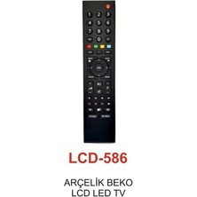 Çerçici Arçelik - Beko LCD - LED Tv Kumandası - LCD 586