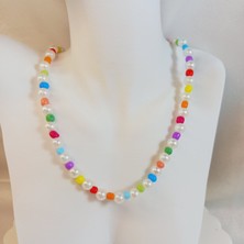 Crystal Atelier İnci Kum Boncuk Kolye