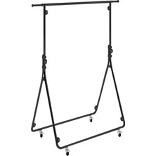 Yüksek Kalite Katlanabilir Siyah Metal Orta Stand