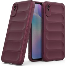 MobaxAksesuar Xiaomi Redmi 9A Kılıf Elde Tutma Kolaylıkla Kaydırmaz Kenar Line Dizayn Optietnik Kapak