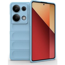 MobaxAksesuar Xiaomi Redmi Note 13 Pro 4g Kılıf Elde Tutma Kolaylıkla Kaydırmaz Kenar Line Dizayn Optietnik Kapak