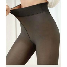 Içi Peluş Kilotlu Çorap