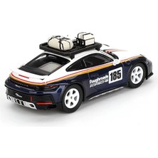 Toyfest Mini Gt 1/64 Porsche 911 Dakar Rallye Design Package White/gentian Blue Metallic Blister Paket