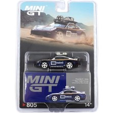 Toyfest Mini Gt 1/64 Porsche 911 Dakar Rallye Design Package White/gentian Blue Metallic Blister Paket