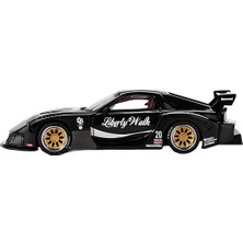 Toyfest Mini Gt 1/64 Mazda Rx-7 Lb-Super Silhouette Liberty Walk Black