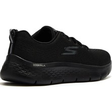 Skechers Go Walk Flex Air-Cooled Goga Mat Taban Kadın Siyah Günlük Spor Ayakkabı