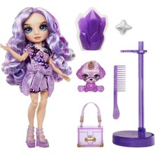 Raınbow Hıgh 120223 Violet Wıllow Moda Bebek Parlak Slıme ve Evcil Hayvan 3+