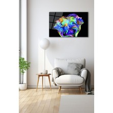 Dekoratif Duvar Tablosu Temperli Cam Tablo 110 x 70 cm