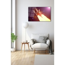Dekoratif Duvar Tablosu Temperli Cam Tablo 72 x 46 cm