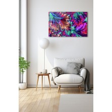 Dekoratif Duvar Tablosu Temperli Cam Tablo 110 x 70 cm