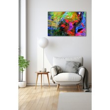 Dekoratif Duvar Tablosu Temperli Cam Tablo 110 x 70 cm