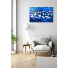 Dekoratif Duvar Tablosu Temperli Cam Tablo 72 x 46 cm