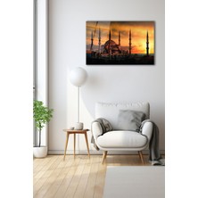 Dekoratif Duvar Tablosu Temperli Cam Tablo 110 x 70 cm