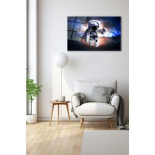 Dekoratif Duvar Tablosu Temperli Cam Tablo 72 x 46 cm