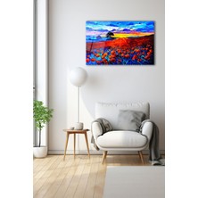 Dekoratif Duvar Tablosu Temperli Cam Tablo 110 x 70 cm