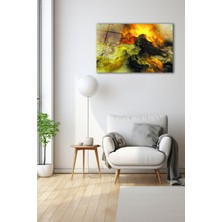 Dekoratif Duvar Tablosu Temperli Cam Tablo 90 x 60 cm