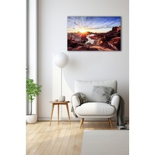 Dekoratif Duvar Tablosu Temperli Cam Tablo 72 x 46 cm