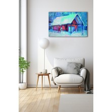 Dekoratif Duvar Tablosu Temperli Cam Tablo 72 x 46 cm