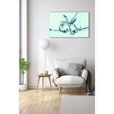 Dekoratif Duvar Tablosu Temperli Cam Tablo 72 x 46 cm