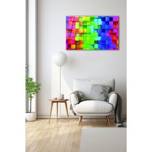 Dekoratif Duvar Tablosu Temperli Cam Tablo 72 x 46 cm