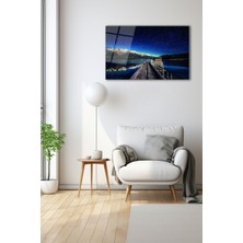 Dekoratif Duvar Tablosu Temperli Cam Tablo 90 x 60 cm