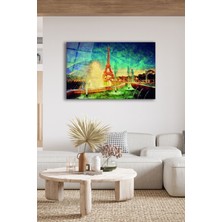 Dekoratif Duvar Tablosu Temperli Cam Tablo 72 x 46 cm