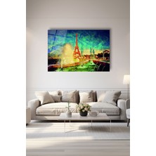 Dekoratif Duvar Tablosu Temperli Cam Tablo 72 x 46 cm