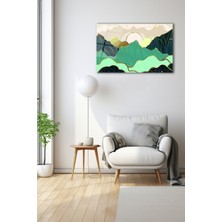 Dekoratif Duvar Tablosu Temperli Cam Tablo 110 x 70 cm