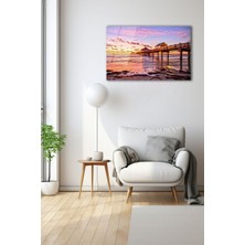 Dekoratif Duvar Tablosu Temperli Cam Tablo 72 x 46 cm