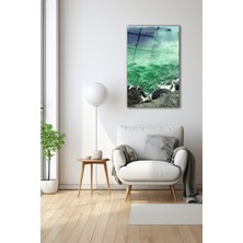 Dekoratif Duvar Tablosu Temperli Cam Tablo 110 x 70 cm