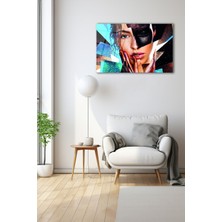 Dekoratif Duvar Tablosu Temperli Cam Tablo 72 x 46 cm