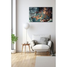 Dekoratif Duvar Tablosu Temperli Cam Tablo 72 x 46 cm