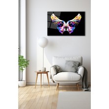 Dekoratif Duvar Tablosu Temperli Cam Tablo 72 x 46 cm